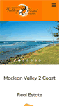 Mobile Screenshot of macleanvalley2coastrealestate.com.au